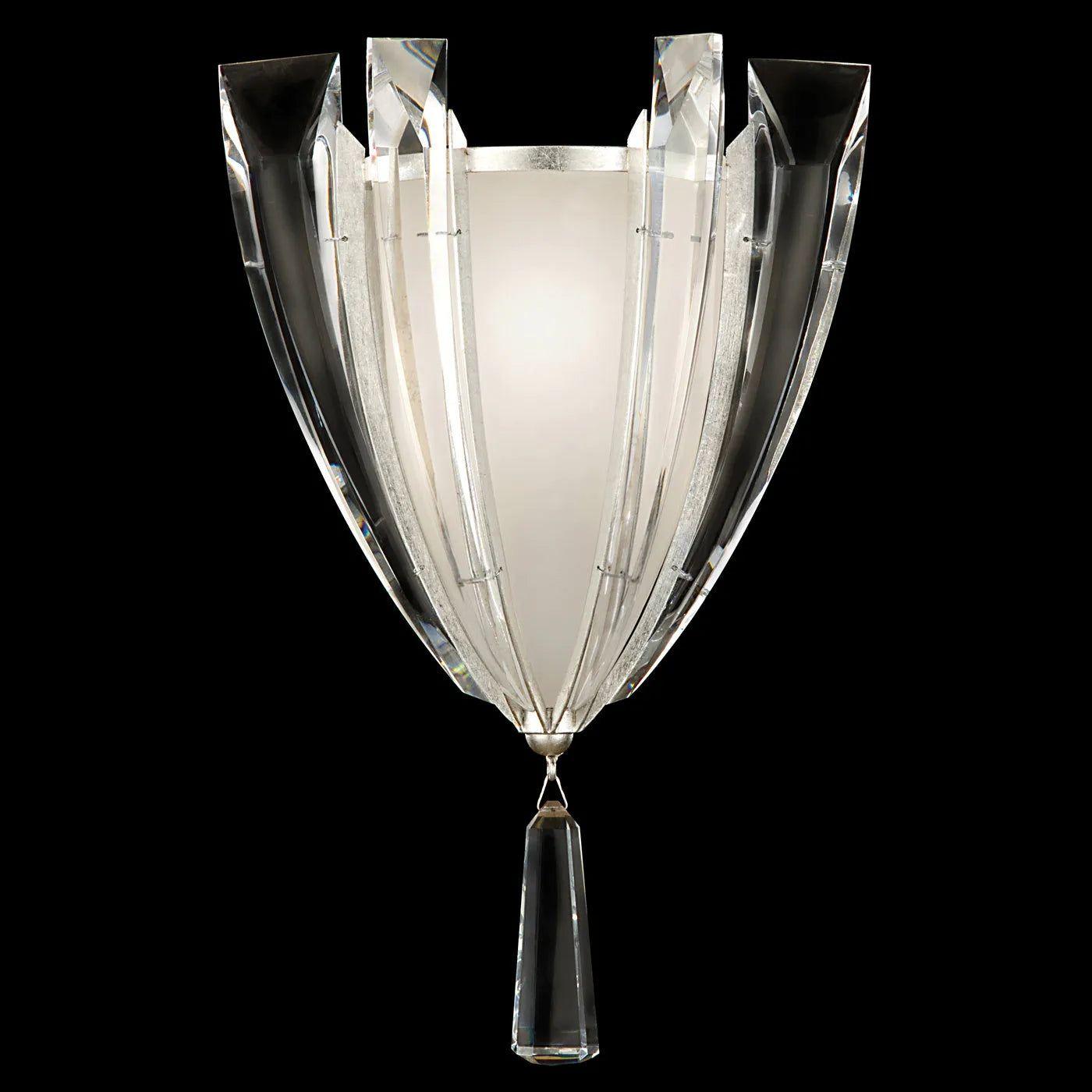 Fine Art Handcrafted Lighting - Vol de Cristal 16-Inch One Light Wall Sconce - 799550ST - Canada Light Shop