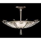 Fine Art Handcrafted Lighting - Vol de Cristal 28-Inch Three Light Pendant - 799040ST - Canada Light Shop