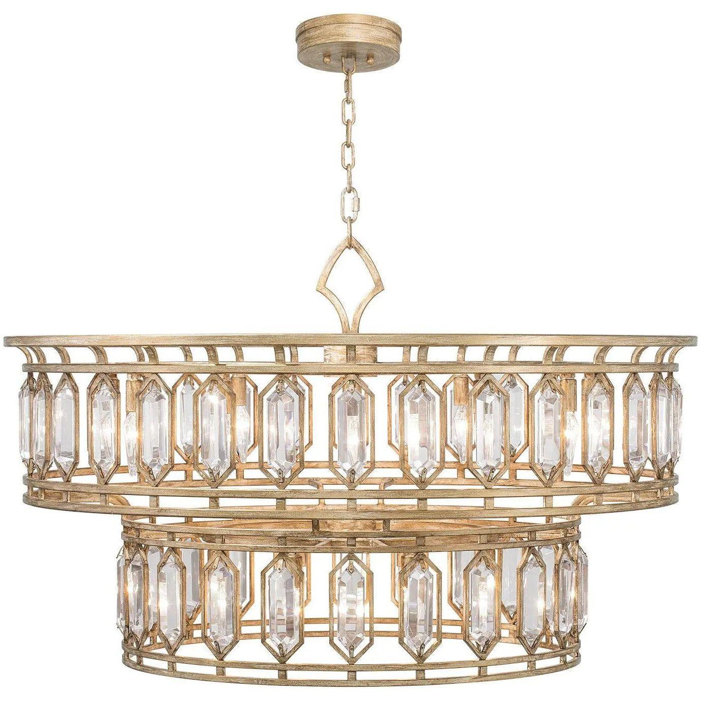 Fine Art Handcrafted Lighting - Westminster 42-Inch 20 Light Pendant - 890140-2ST - Canada Light Shop