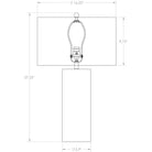 Flow Decor - Barrett Table Lamp - 3850 - Canada Light Shop