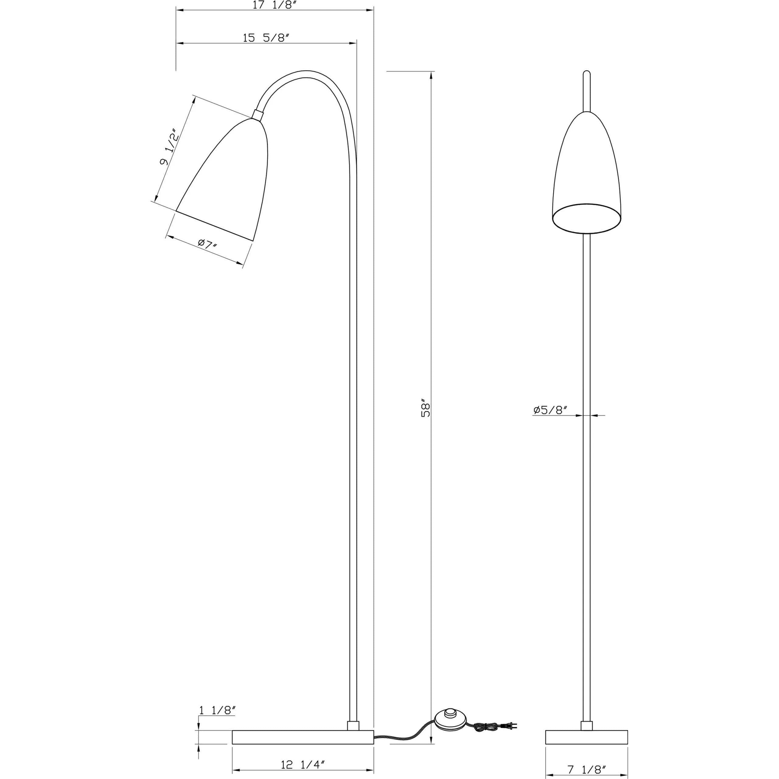 Flow Decor - Coleen Floor Lamp - 4627 - Canada Light Shop