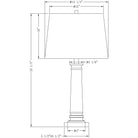 Flow Decor - Coleford Table Lamp - 3133 - Canada Light Shop