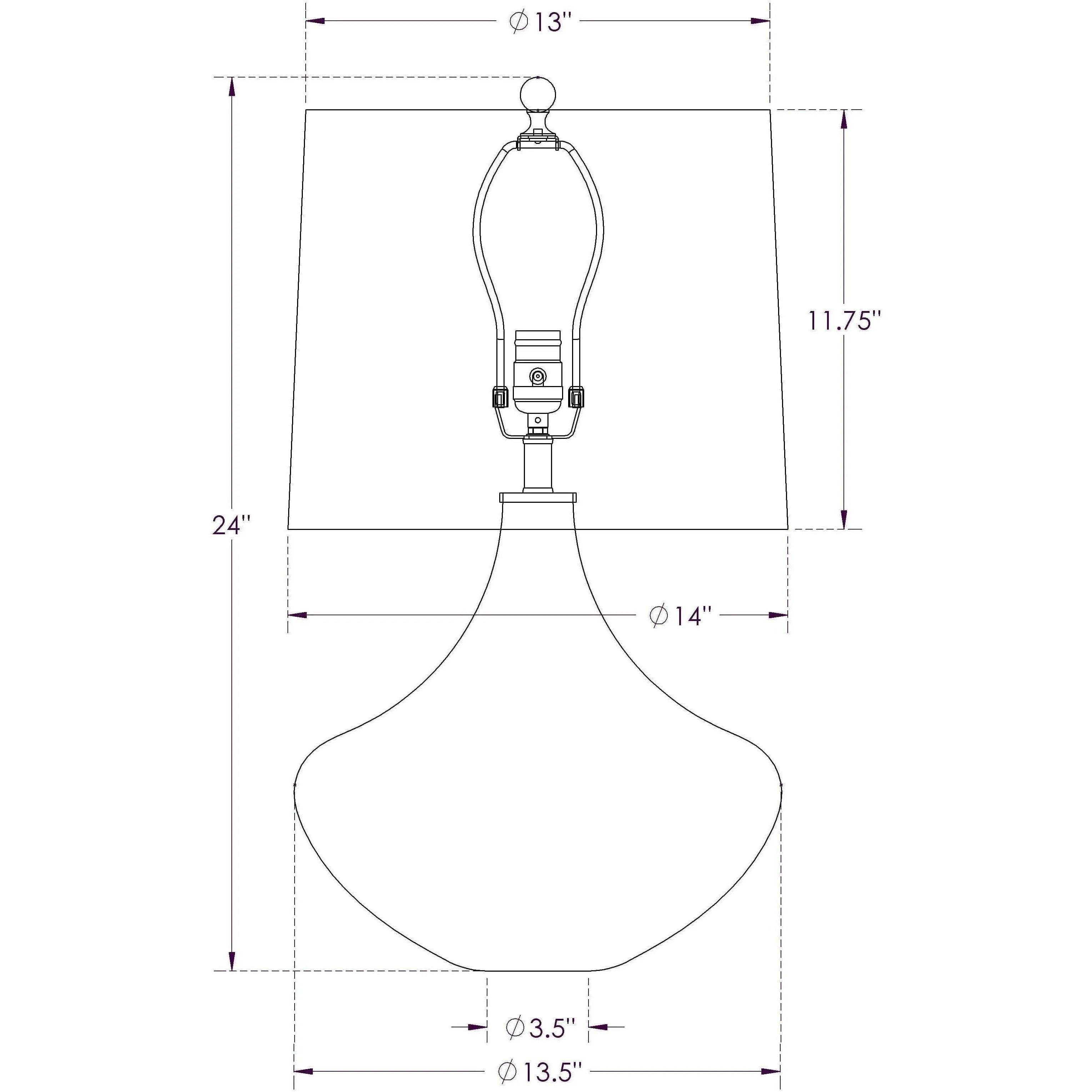 Flow Decor - Jackson Table Lamp - 3954 - Canada Light Shop
