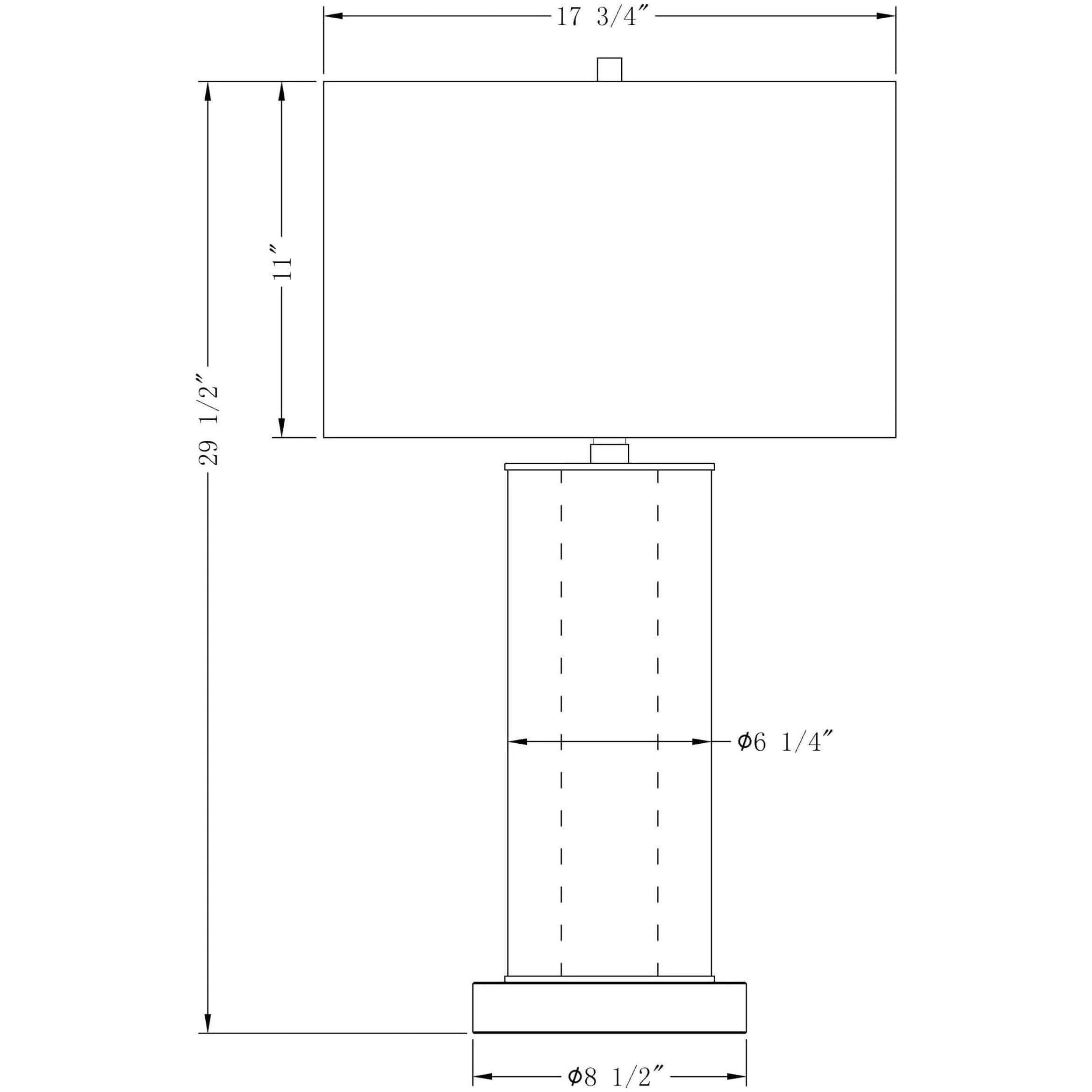 Flow Decor - Latour Table Lamp - 3676 - Canada Light Shop