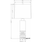 Flow Decor - Marcia Table Lamp - 4526 - Canada Light Shop