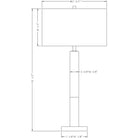 Flow Decor - Sanders Table Lamp - 3822 - Canada Light Shop