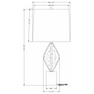 Flow Decor - Tyler Table Lamp - 4528 - Canada Light Shop