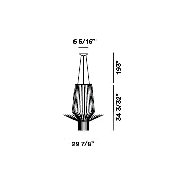 Foscarini - Allegretto Assai Pendant - FN1690173_71_UL - Canada Light Shop