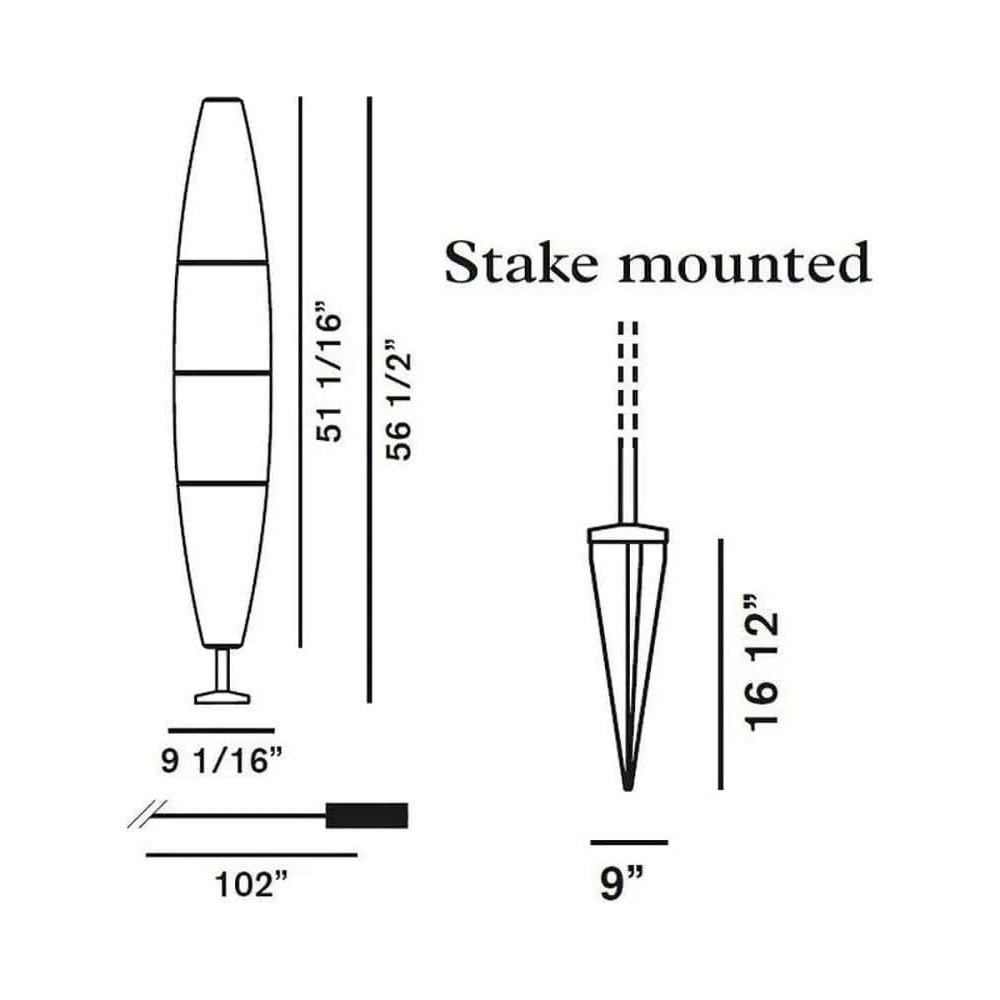 Foscarini - Havana Outdoor Floor Lamp - FN1500041_10_U - Canada Light Shop