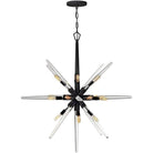 Fredrick Ramond - Ariel 36-Inch 16 Light Chandelier - FR47408BLK - Canada Light Shop