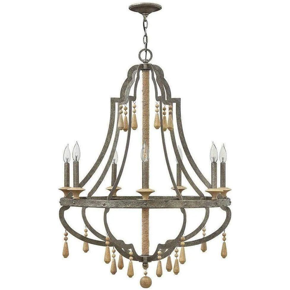 Fredrick Ramond - Cordoba 30-Inch Seven Light Chandelier - FR42287DIR - Canada Light Shop