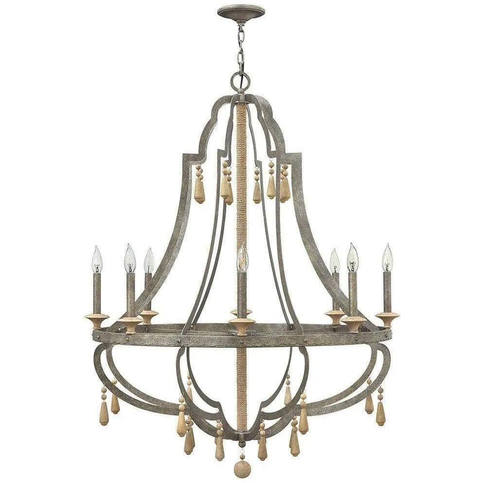 Fredrick Ramond - Cordoba 36-Inch Eight Light Chandelier - FR42288DIR - Canada Light Shop
