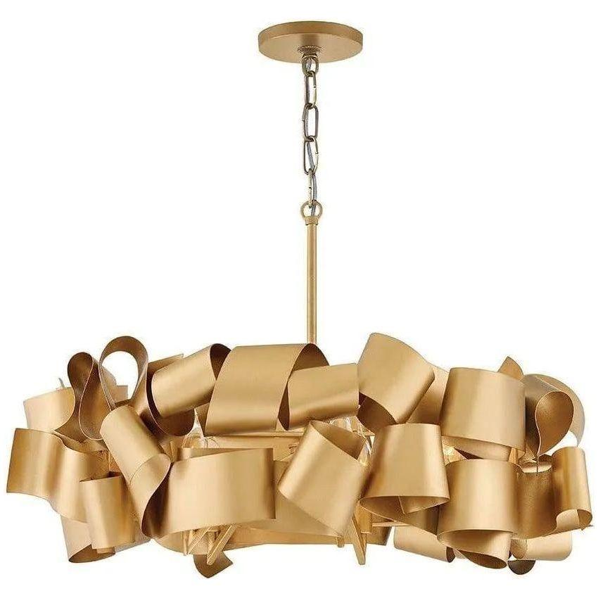 Fredrick Ramond - Delfina 26-Inch Five Light Chandelier - FR48604DXG - Canada Light Shop
