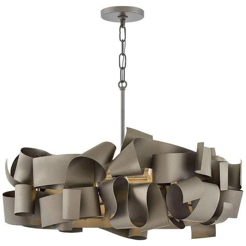 Fredrick Ramond - Delfina 26-Inch Five Light Chandelier - FR48604MMB - Canada Light Shop