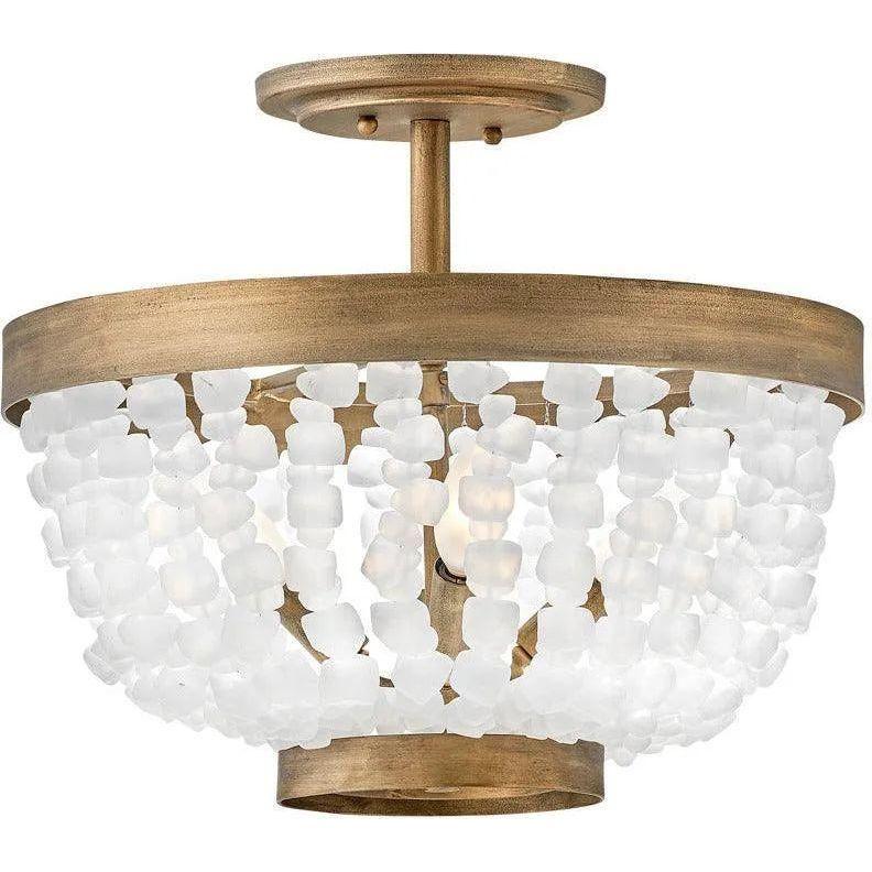 Fredrick Ramond - Dune LED Semi-Flush Mount - FR30203BNG - Canada Light Shop