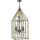 Fredrick Ramond - Emilie 16-Inch Four Light Foyer Pendant - FR41214IRR - Canada Light Shop