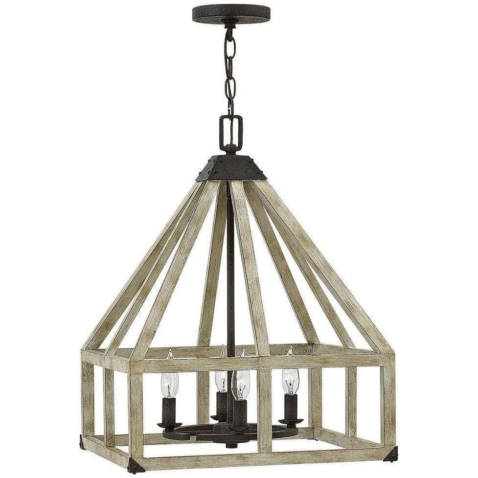 Fredrick Ramond - Emilie 17-Inch Four Light Chandelier - FR41204IRR - Canada Light Shop