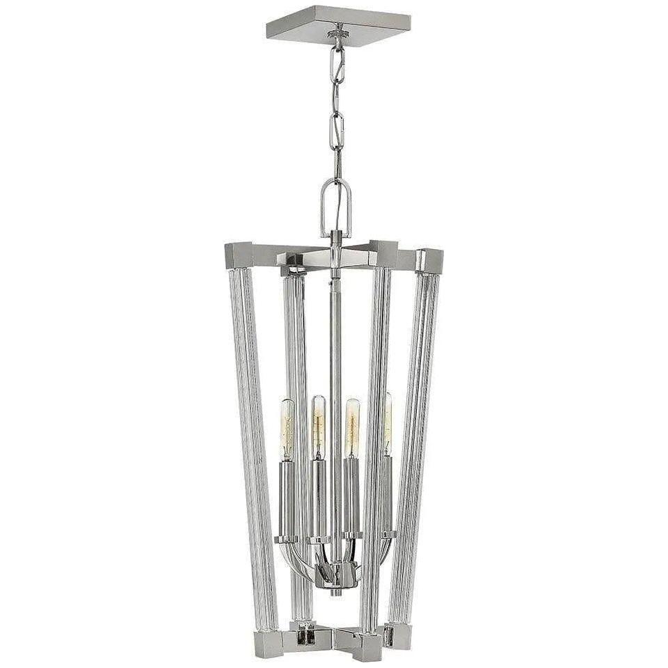 Fredrick Ramond - Empire 13-Inch Four Light Foyer Pendant - FR36014PNI - Canada Light Shop