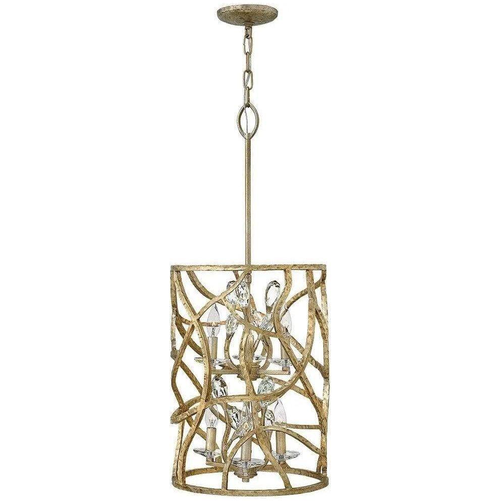 Fredrick Ramond - Eve 14-Inch Six Light Foyer Pendant - FR46805CPG - Canada Light Shop