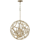 Fredrick Ramond - Eve 24-Inch Six Light Chandelier - FR46807CPG - Canada Light Shop