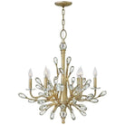 Fredrick Ramond - Eve 26-Inch Six Light Chandelier - FR46806CPG - Canada Light Shop