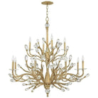 Fredrick Ramond - Eve 48-Inch 12 Light Foyer Pendant - FR46810CPG - Canada Light Shop