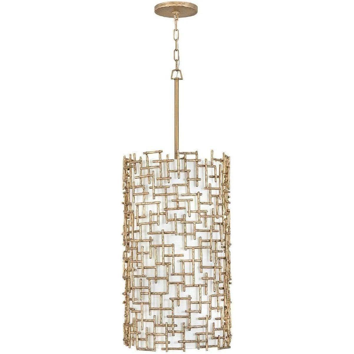 Fredrick Ramond - Farrah 16-Inch Nine Light Foyer Pendant - FR33108BNG - Canada Light Shop