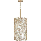 Fredrick Ramond - Farrah 16-Inch Nine Light Foyer Pendant - FR33108BNG - Canada Light Shop