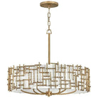 Fredrick Ramond - Farrah 28-Inch Six Light Chandelier - FR33104BNG - Canada Light Shop