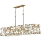 Fredrick Ramond - Farrah 48-Inch Eight Light Chandelier - FR33105BNG - Canada Light Shop