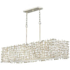Fredrick Ramond - Farrah 48-Inch Eight Light Chandelier - FR33105SLF - Canada Light Shop