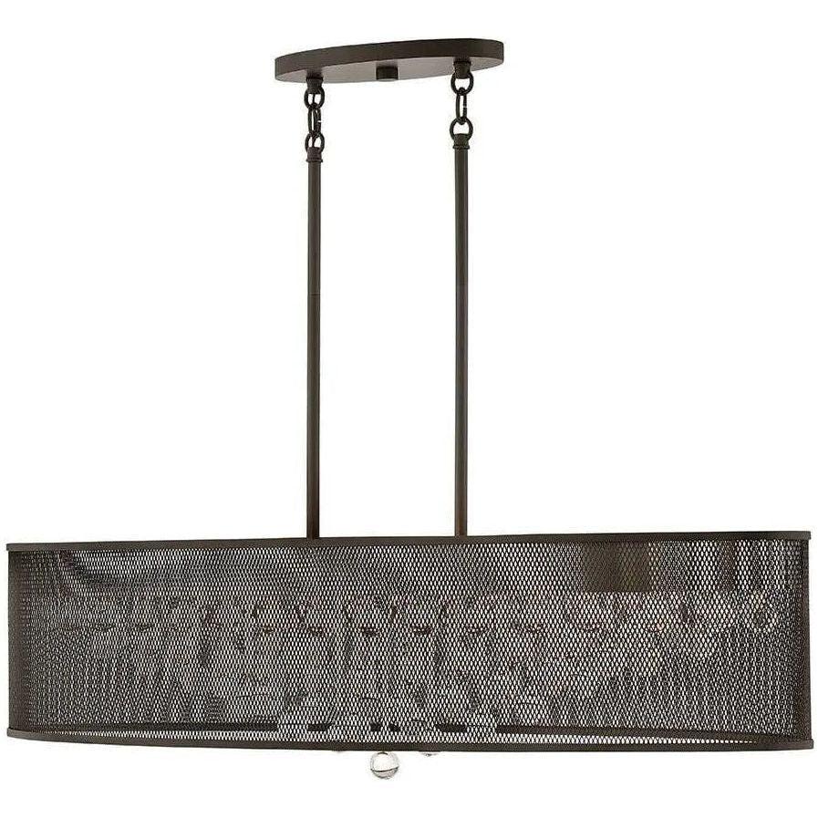Fredrick Ramond - Fiona 42-Inch Eight Light Chandelier - FR38902BLK - Canada Light Shop