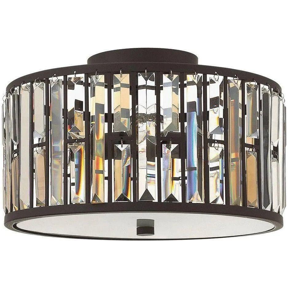 Fredrick Ramond - Gemma 16-Inch Three Light Foyer Pendant - FR33731VBZ - Canada Light Shop