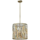 Fredrick Ramond - Gemma 16-Inch Three Light Foyer Pendant - FR33734SLF - Canada Light Shop