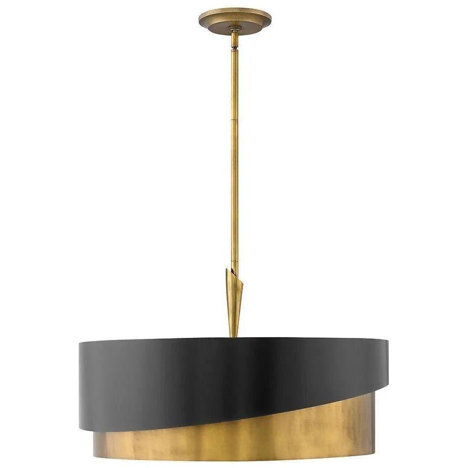 Fredrick Ramond - Gigi 26-Inch Five Light Chandelier - FR34315HBR - Canada Light Shop