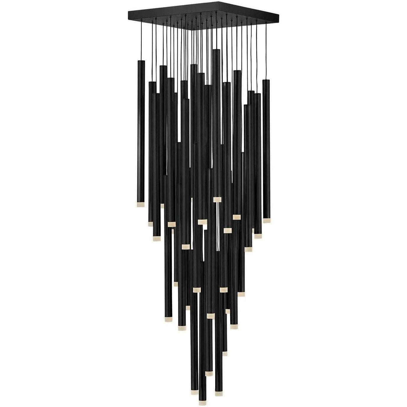 Fredrick Ramond - Harmony 18-Inch 36 Light Chandelier - FR49908BLK - Canada Light Shop