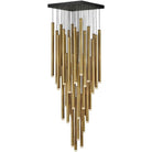 Fredrick Ramond - Harmony 18-Inch 36 Light Chandelier - FR49908HBR - Canada Light Shop