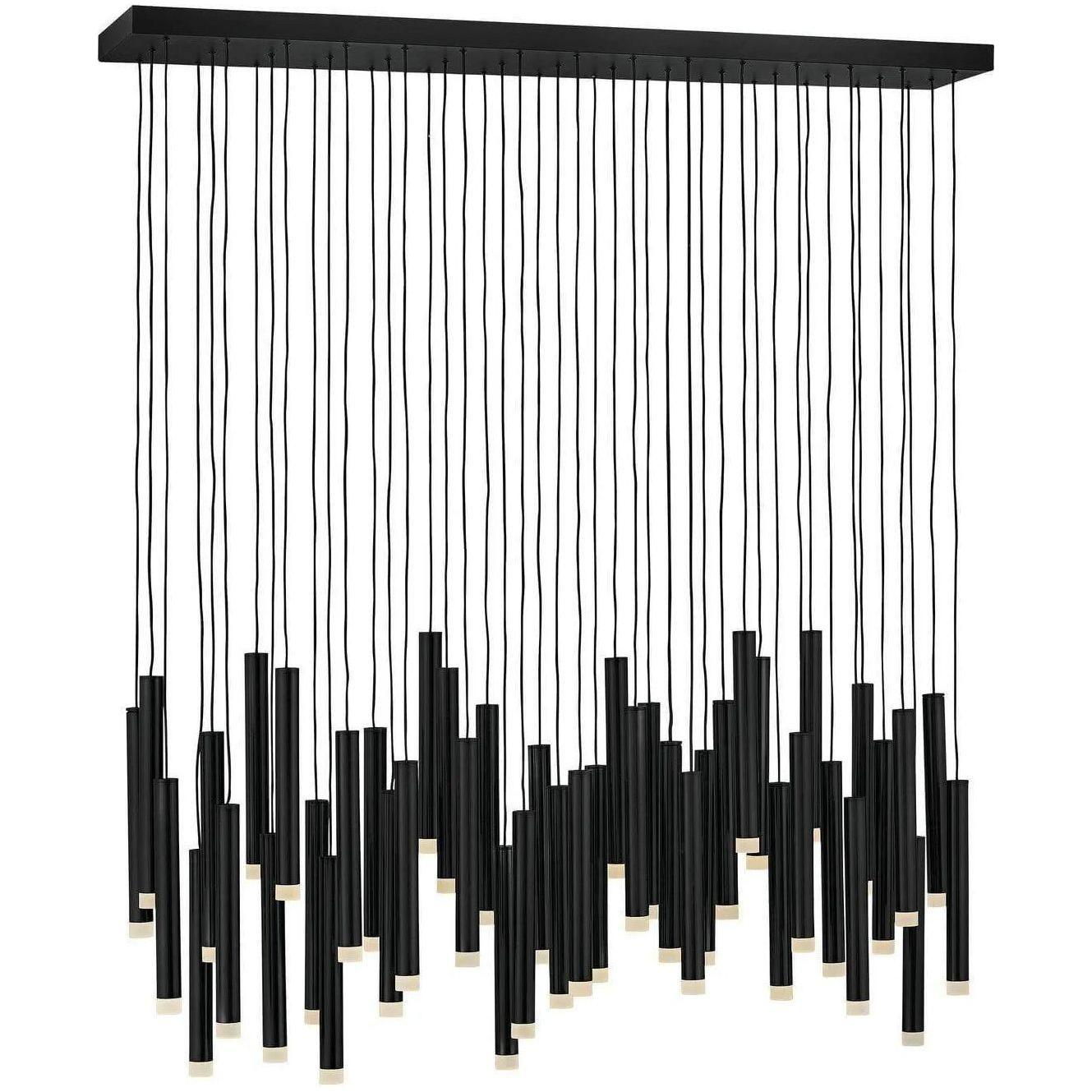 Fredrick Ramond - Harmony 48-Inch 45 Light Chandelier - FR49909BLK - Canada Light Shop