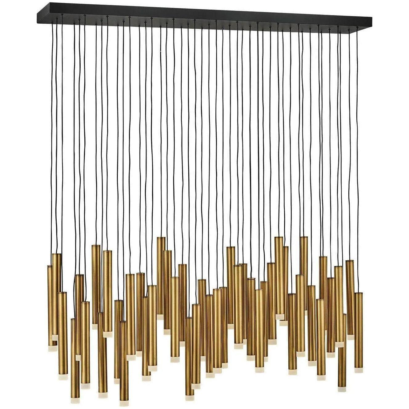 Fredrick Ramond - Harmony 48-Inch 45 Light Chandelier - FR49909HBR - Canada Light Shop