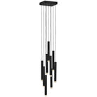 Fredrick Ramond - Harmony 8-Inch Nine Light Pendant - FR49906BLK - Canada Light Shop