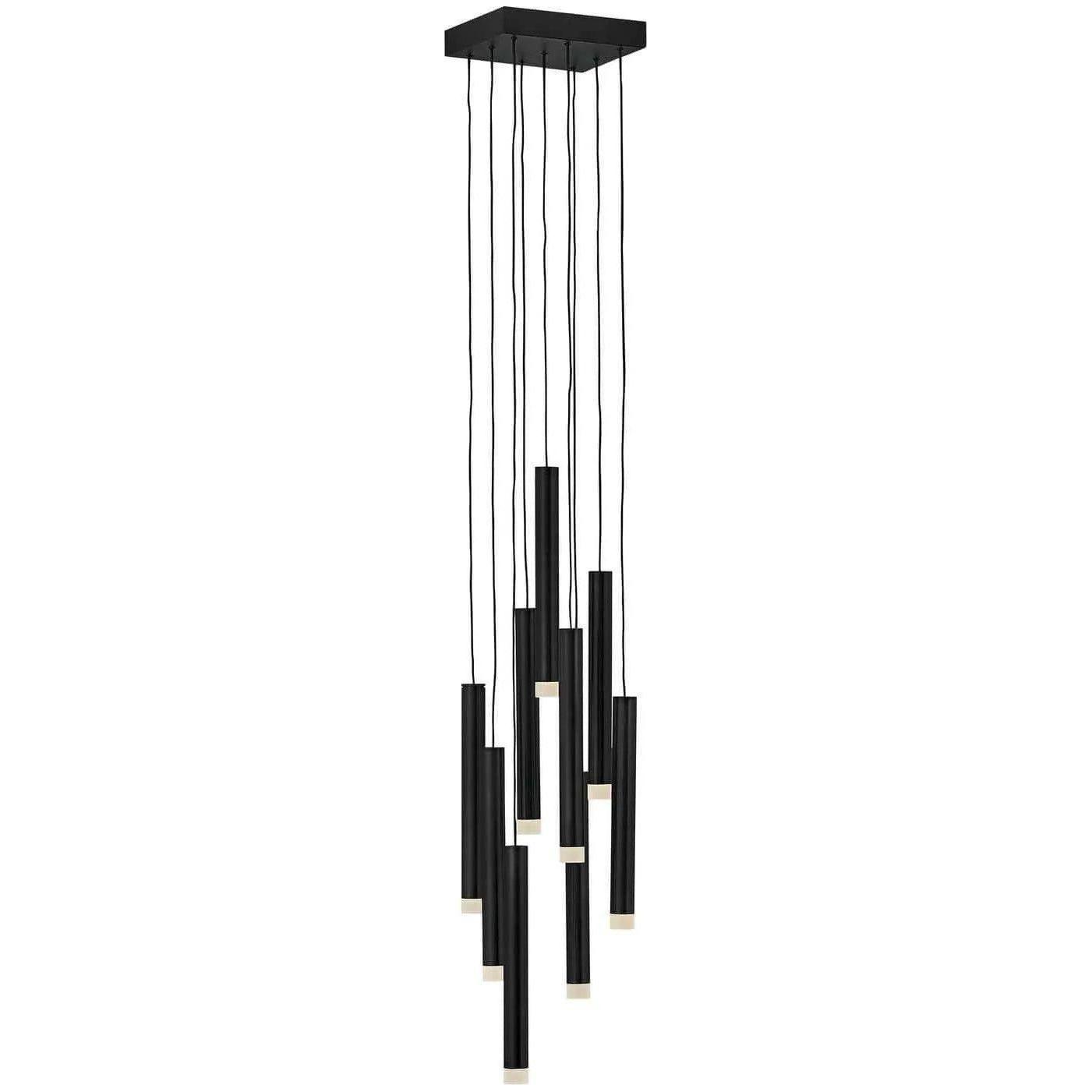 Fredrick Ramond - Harmony 8-Inch Nine Light Pendant - FR49906BLK - Canada Light Shop