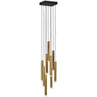 Fredrick Ramond - Harmony 8-Inch Nine Light Pendant - FR49906HBR - Canada Light Shop