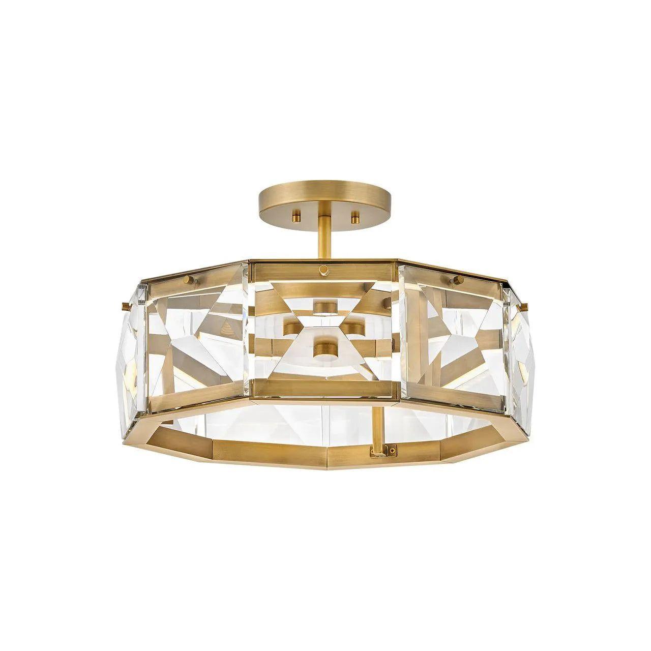 Fredrick Ramond - Jolie LED Semi-Flush Mount - FR30103HBR - Canada Light Shop