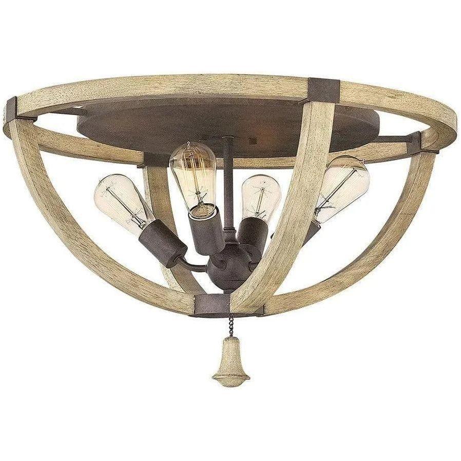 Fredrick Ramond - Middlefield 23-Inch Four Light Foyer Pendant - FR40571IRR - Canada Light Shop