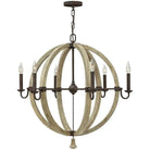 Fredrick Ramond - Middlefield 31-Inch Six Light Chandelier - FR40566IRR - Canada Light Shop