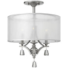 Fredrick Ramond - Mime 17-Inch Three Light Foyer Pendant - FR45601BNI - Canada Light Shop