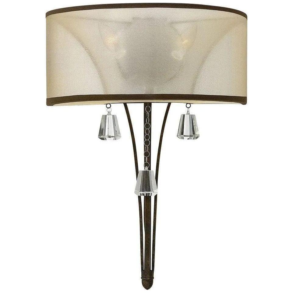 Fredrick Ramond - Mime 20-Inch Two Light Wall Sconce - FR45602FBZ - Canada Light Shop