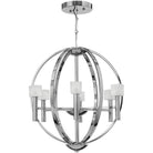 Fredrick Ramond - Mondo 22-Inch Six Light Chandelier - FR49296PCM - Canada Light Shop