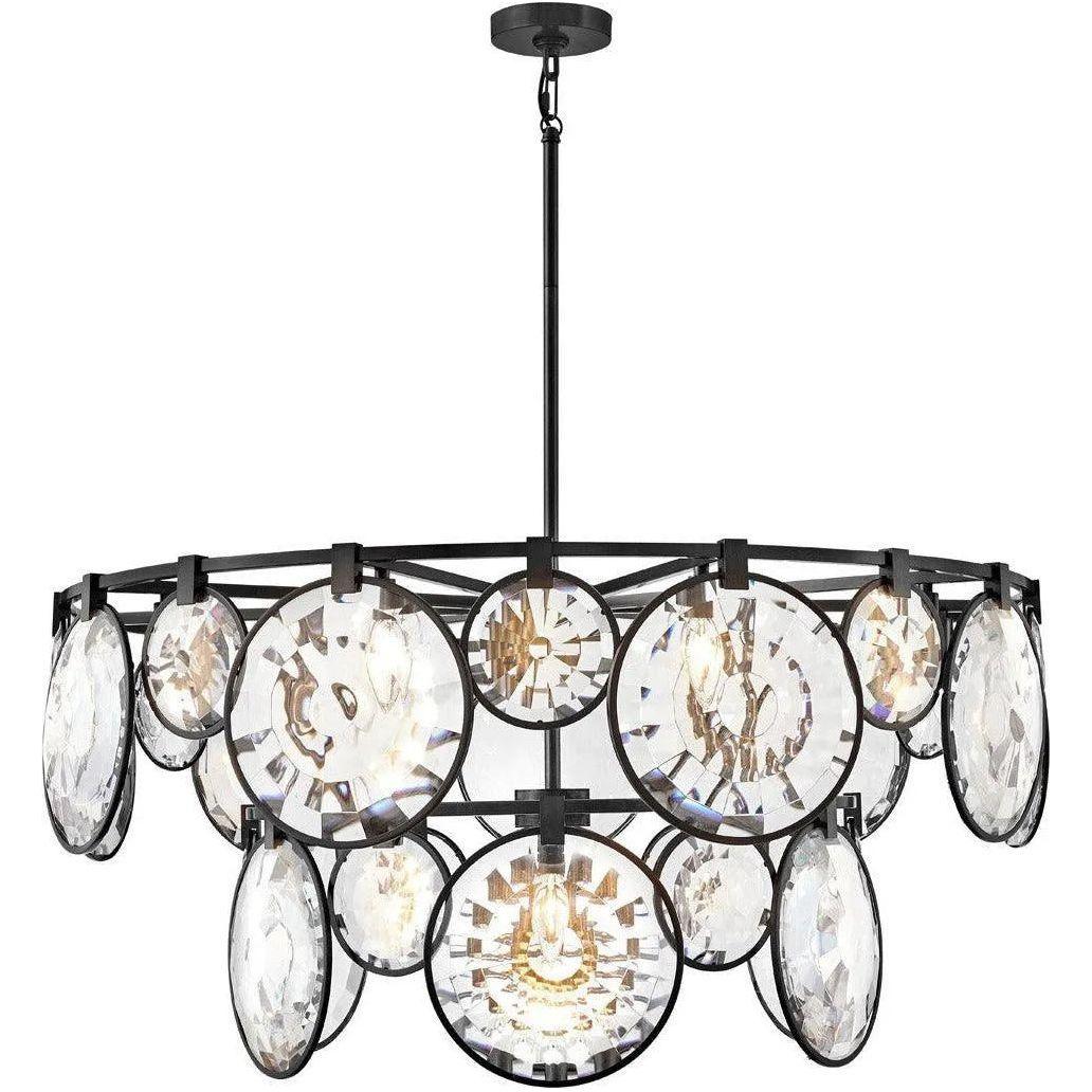 Fredrick Ramond - Nala LED Chandelier - FR31268BLK - Canada Light Shop