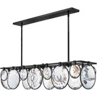 Fredrick Ramond - Nala LED Linear Chandelier - FR31266BLK - Canada Light Shop